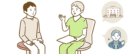 紹介のサポート